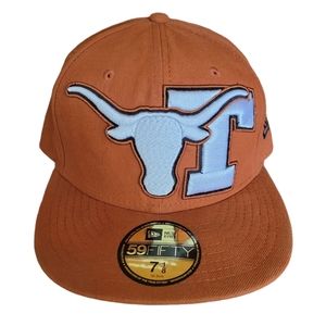 Texas Longhorns New ERA 59 Fifty NCAA Fitted Cap